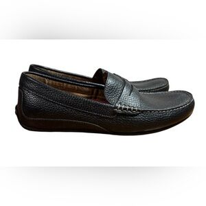 Florsheim Men’s Leather Driver Black Driving Penny‎ Loafer Slip-On Moc toe 10 M